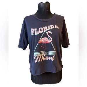 Women's Navy Graphic T-Shirt